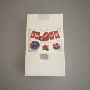 Imiyoku Home And Bar Mat Set Coasters Bar Caddy Bar Mats Set